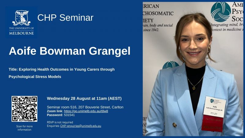 Image for CHP Seminar - Aoife Bowman Grangel