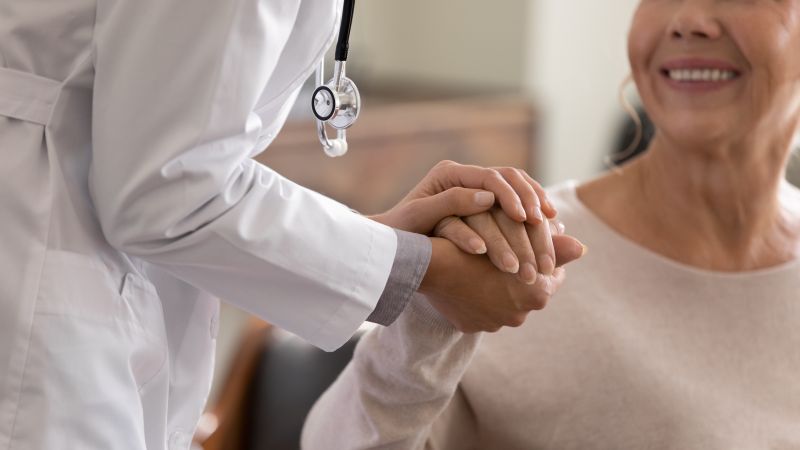 doctor with female patient