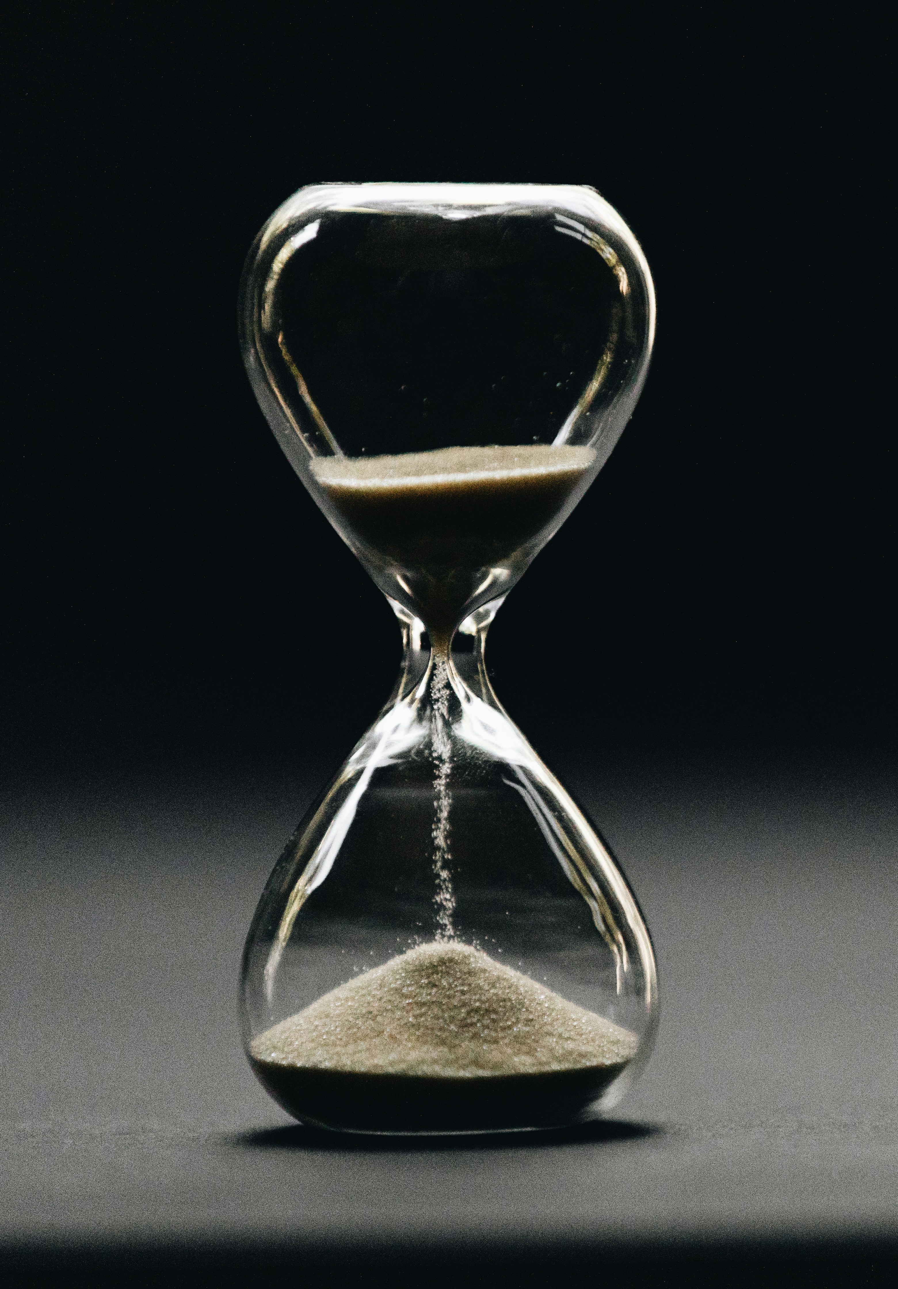 Photo of an hourglass