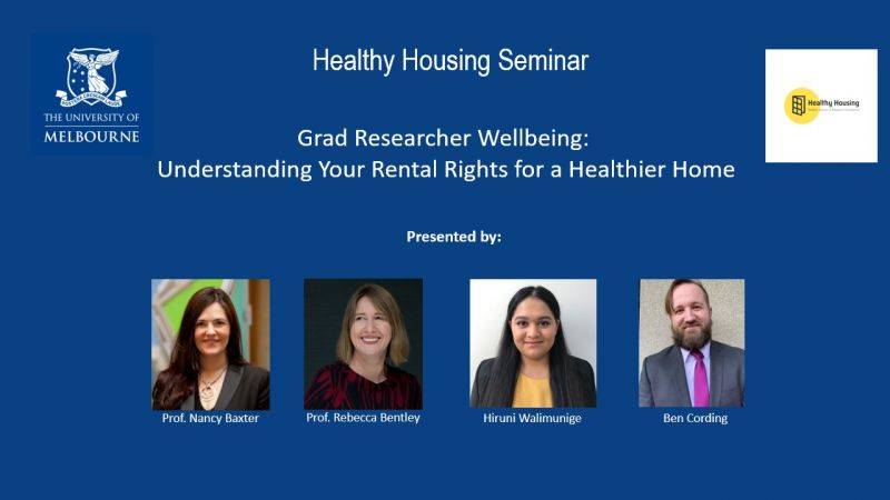 Image for Healthy House Unit Seminar