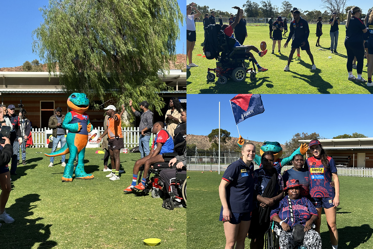 Milpa having fun at Footy4Life