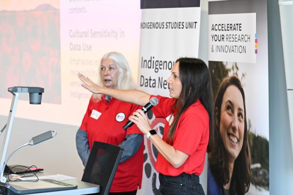 Melbourne Laureate Professor Marcia Langton AO & Becki Cook