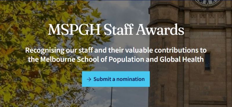 Image for A/Prof Natalie Carvalho and Marie-Anne Boujaoude recognised at MSPGH awards