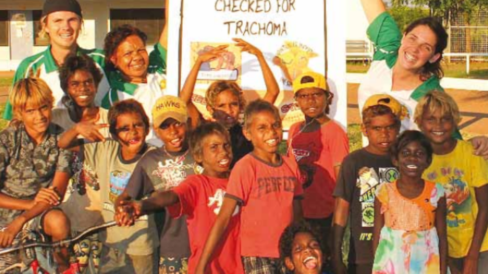 KWHB staff with children 