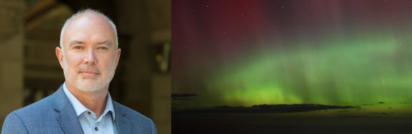 Director Professor Richard Chenhall and the Aurora Australis