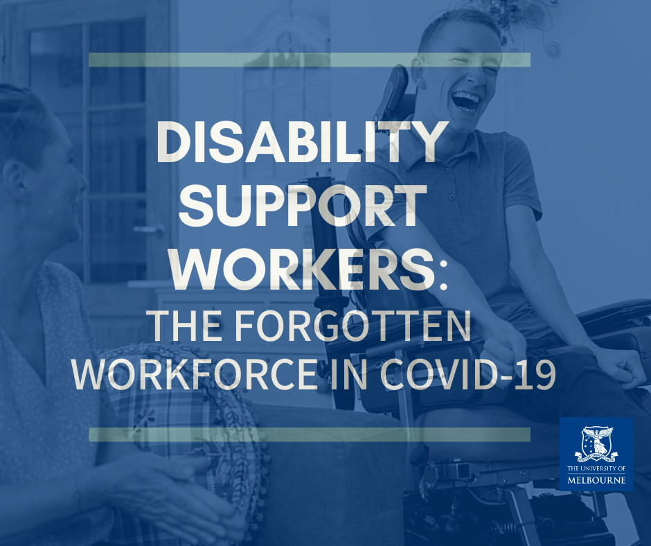 Disability Support Workers during COVID19