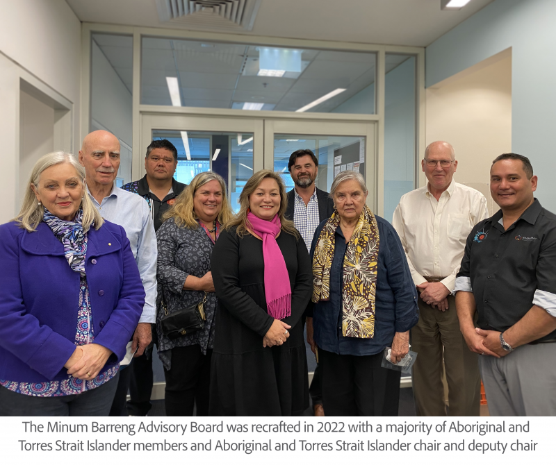 Group image of advisory board members gathered together