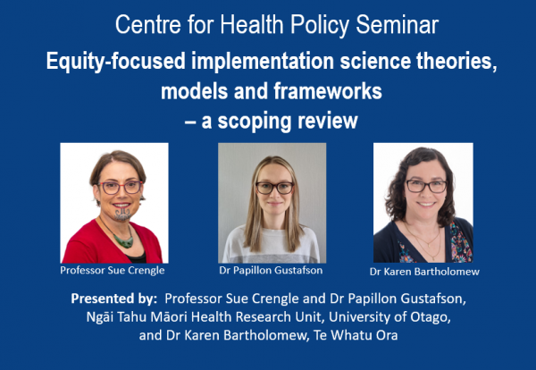 CHP Seminar 2 August