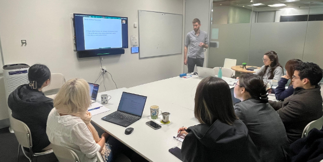 Image for Dr Matthew Robson Visits Melbourne Health Economics