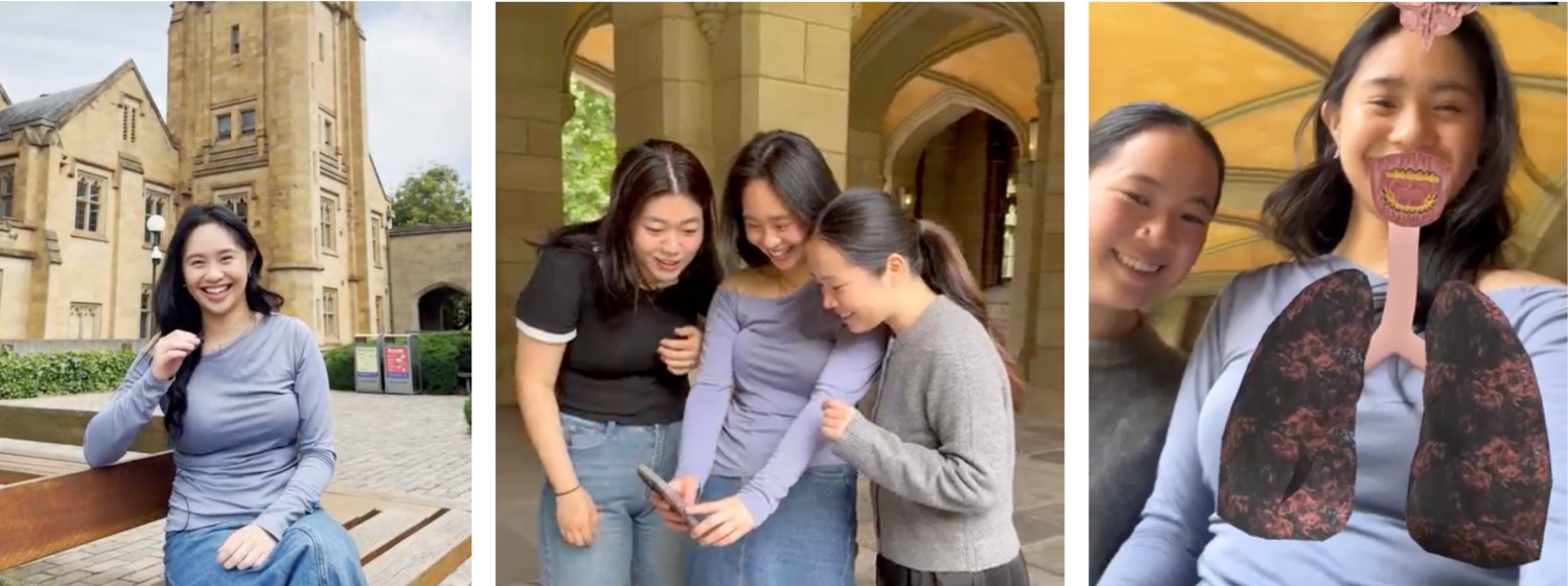 Gwyneth Chua has created a Snapchat filter to warn of the dangers of vaping