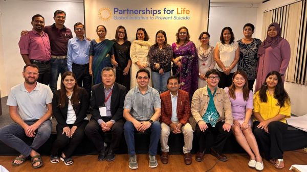 The inaugural Southeast Asia Regional Suicide Prevention Network meeting was held in Goa, India in February 2024. Representatives from Bangladesh, Bhutan, India, Indonesia, Maldives, Myanmar, Nepal and Sri Lanka attended the meeting.&rdquo; 