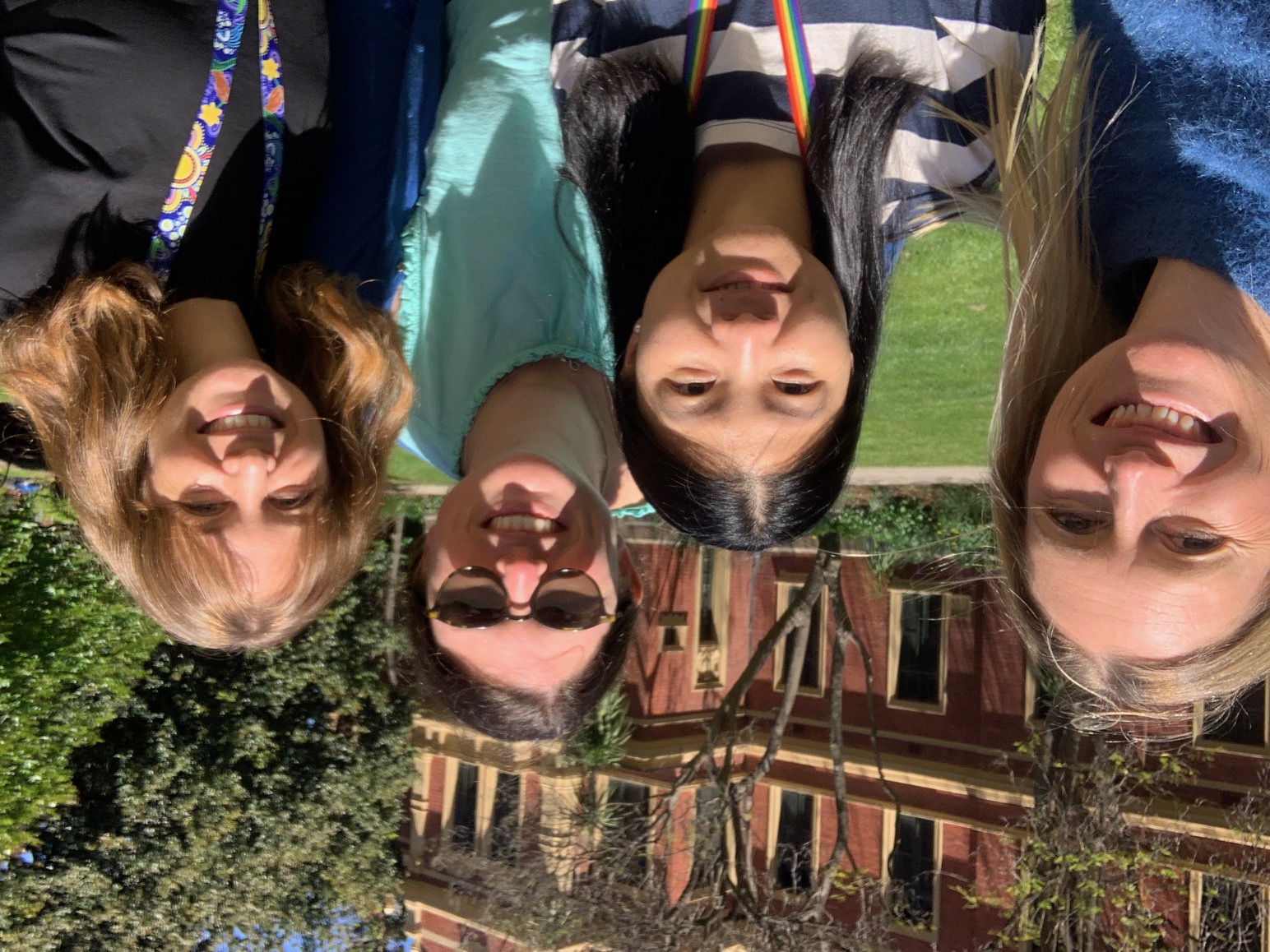 Photo with Zoe Aitken, Li Yang, Sara Rotenberg and Tess Bright