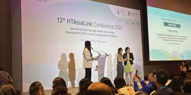 Image for Cyan Yingying Wang Wins First Prize at HTAsiaLink 2025